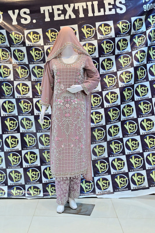 PAKISTANI LONG LENGTH READY MADE SUIT