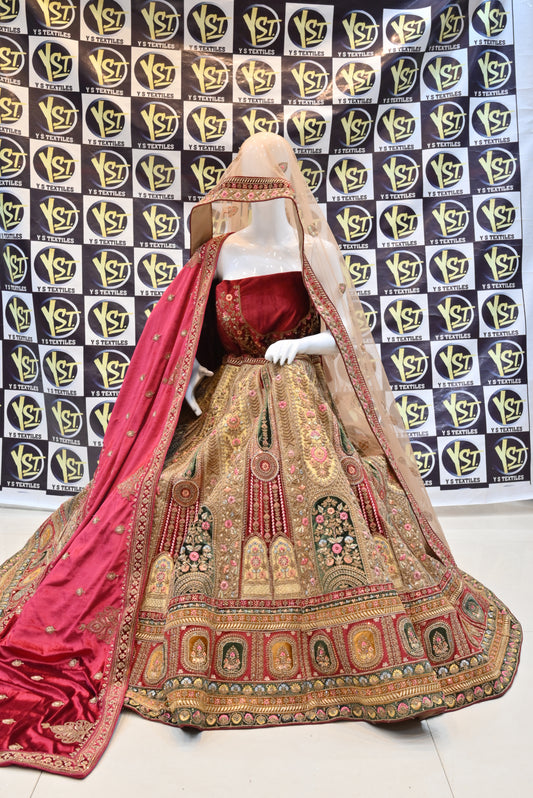 RAJWADI- BRIDAL LAHENGA