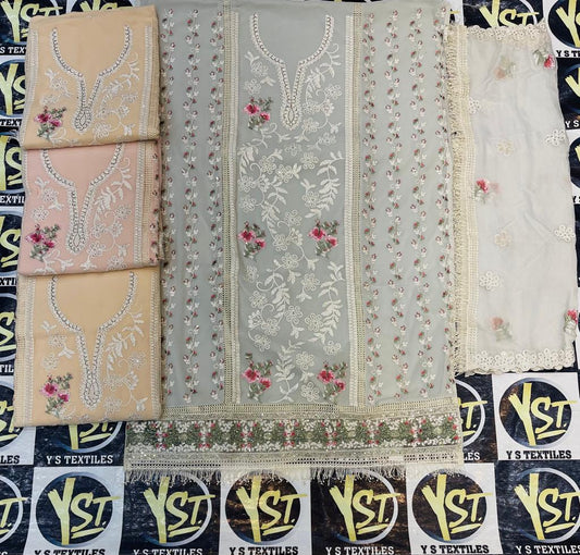 KARACHI WORK SUIT MATERIAL DNO 1789